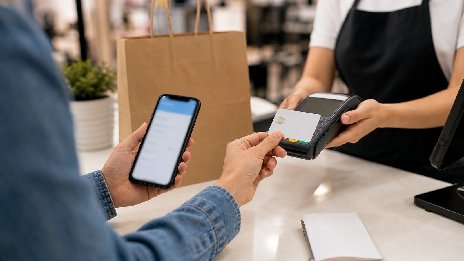 Ultra photorealistic banking image for Best Checking Accounts With Cashback Rewards