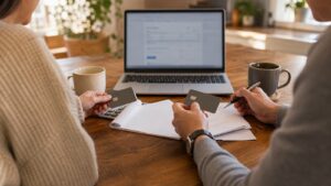 Ultra photorealistic banking image for Best Joint Checking Accounts for Couples