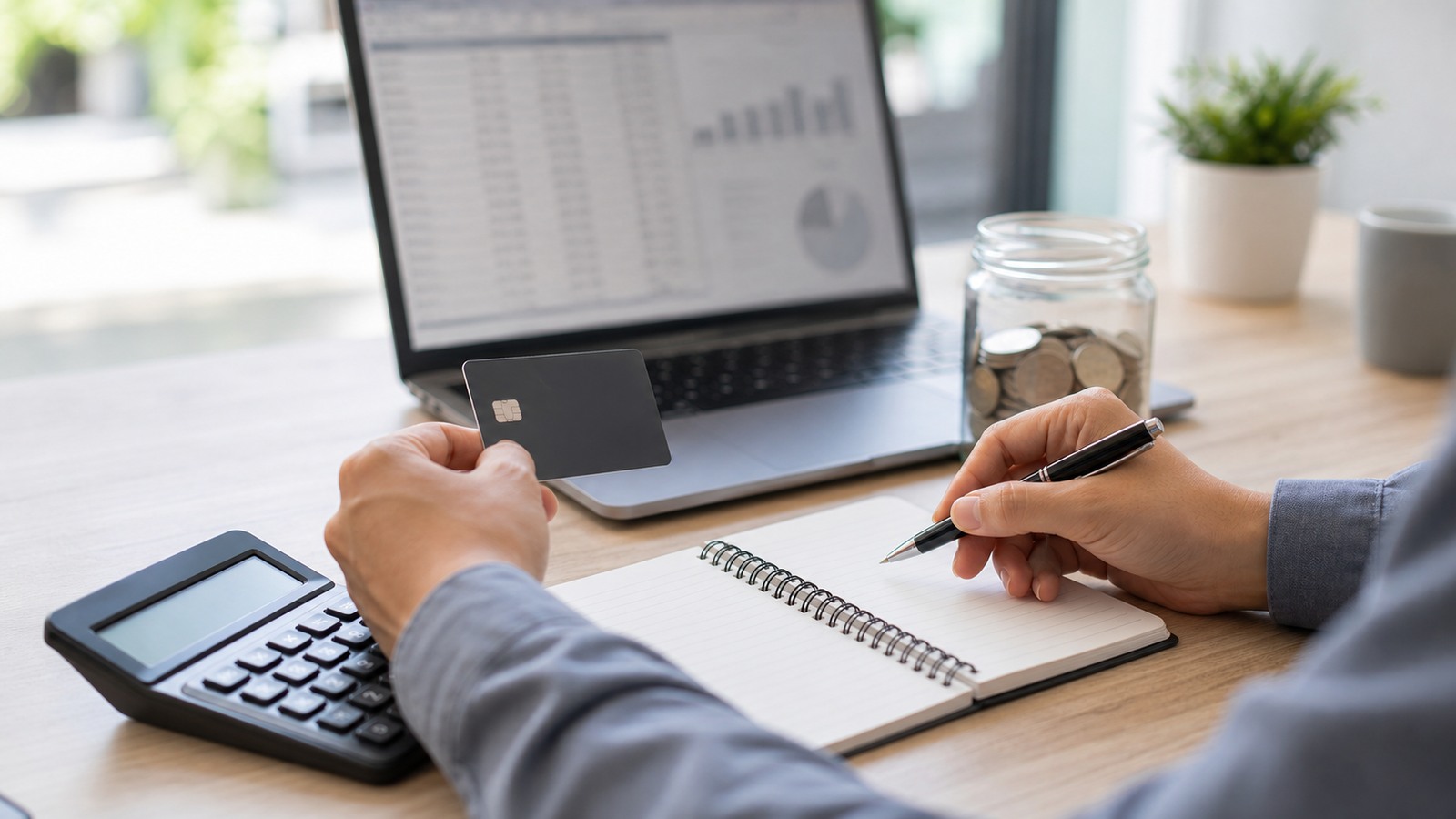 Ultra photorealistic banking image for High-Yield Checking Accounts: Do They Actually Pay Off?