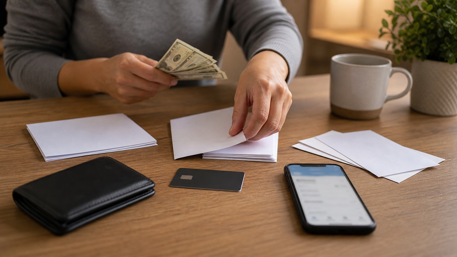 Ultra photorealistic banking image for How Much Money Should You Keep in Your Checking Account?