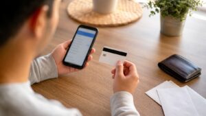 Ultra photorealistic banking image for What Is a Checking Account and How Does It Work?